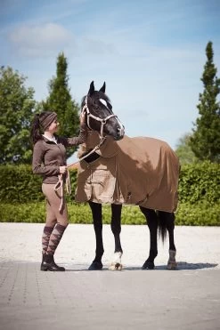 Horze Glasgow Full Neck Turnout Rug, 150g -Sports - Horse Equipment Shop 24109 cmbr 04