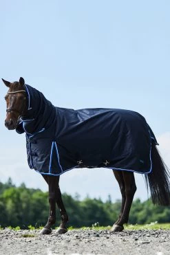 Horze Glasgow Full Neck Turnout Rug, 150g -Sports - Horse Equipment Shop 24109 db 04