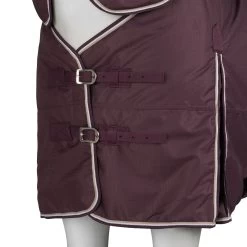 Horze Glasgow Full Neck Turnout Rug, 400g -Sports - Horse Equipment Shop 24111 EDPU SLBR 2