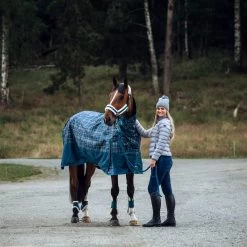 Horze Nevada Medium Weight Turnout Rug, 200g 38 Horze Nevada Medium Weight Turnout Rug, 200g -Sports - Horse Equipment Shop 24574 LGNB DRB 6