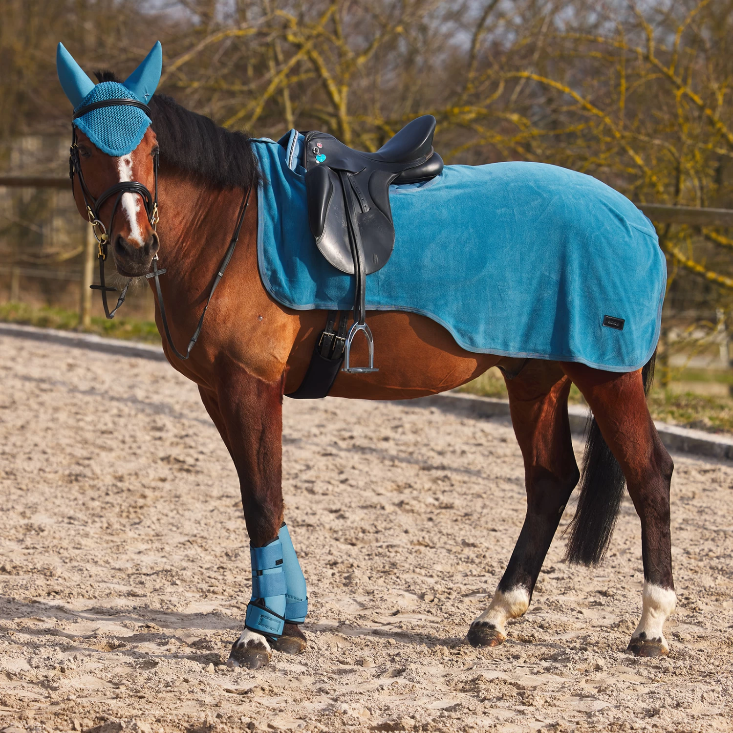 Horze Marquess Fleece Riding Rug 3 Horze Marquess Fleece Riding Rug