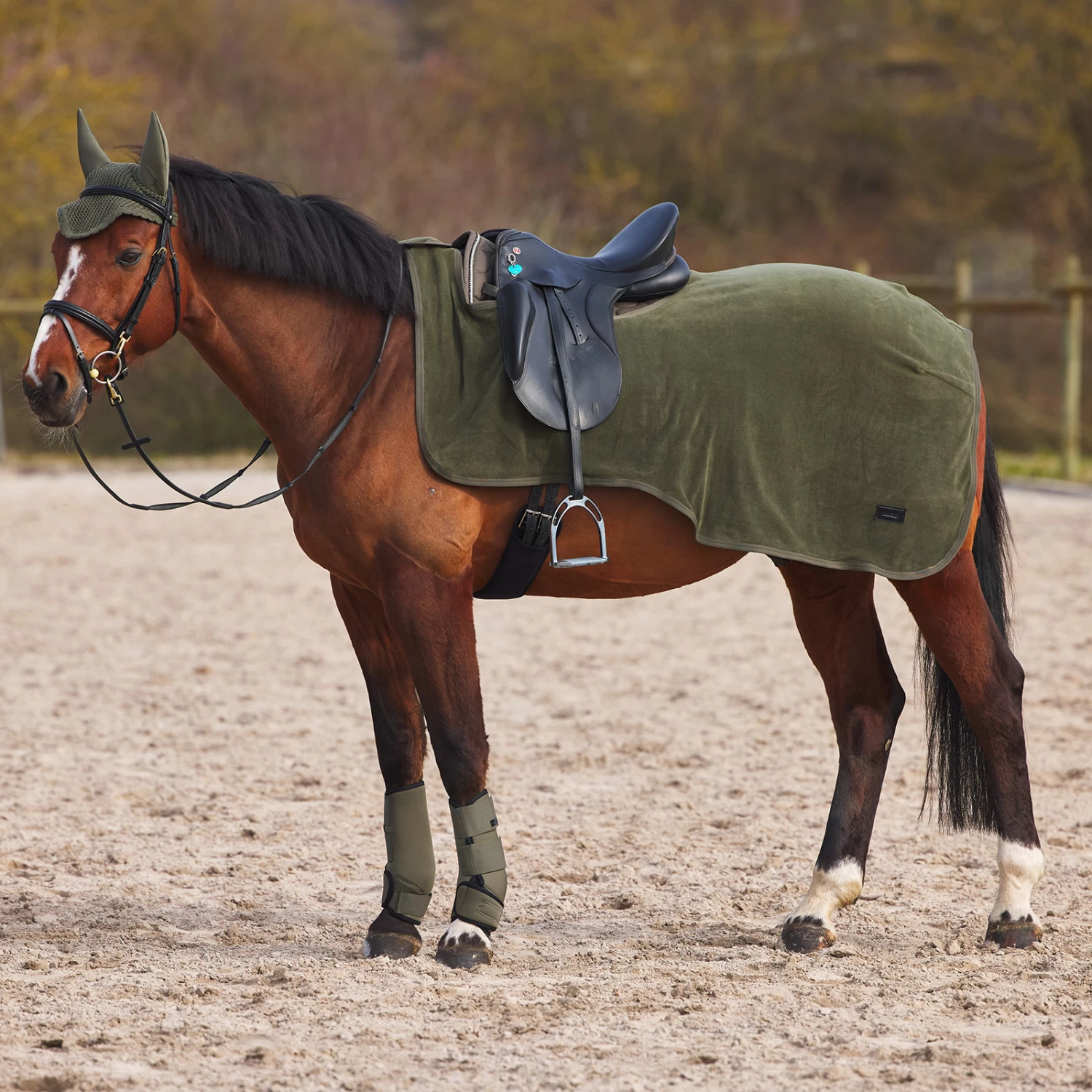 Horze Marquess Fleece Riding Rug 7 Horze Marquess Fleece Riding Rug - Image 5