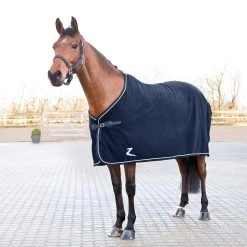 Horze Fleece Show Cooler Rug -Sports - Horse Equipment Shop 24707 DB 1