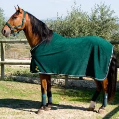 Horze Fleece Show Cooler Rug -Sports - Horse Equipment Shop 24707 DGR 1
