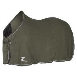 Horze Fleece Show Cooler Rug -Sports - Horse Equipment Shop 24707 LDGR SI 2