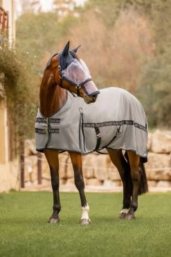 Horze Paso Fino Fly Rug With UV Protection -Sports - Horse Equipment Shop 24894 061 07
