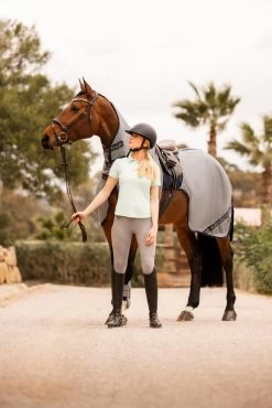 Horze Paso Fino Riding Fly Rug With Detachable Neck And UV Protection 32 Horze Paso Fino Riding Fly Rug With Detachable Neck And UV Protection -Sports - Horse Equipment Shop 24896 061 07