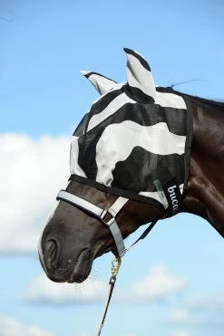 Buzz-Off Zebra Fly Mask