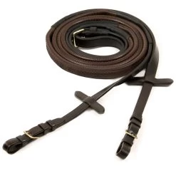 Schockemöhle Rubber Reins With Buckles, Reins -Sports - Horse Equipment Shop 302086 DBR GO 1