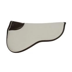 Kentucky Horsewear Absorb Half Pad -Sports - Horse Equipment Shop 302630 WH WH BR 1