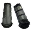 Back On Track Brush Boot 3D Mesh, W/ Faux Fur, L-XL -Sports - Horse Equipment Shop 304268 BL 1