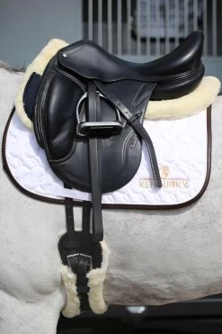 Kentucky Horsewear Absorb Sheepskin Half Pad -Sports - Horse Equipment Shop 307786 DB 9