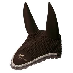 Schockemöhle Dynamite Fly Veil With Logo, Fly Veil -Sports - Horse Equipment Shop 313762 DBR TG 1