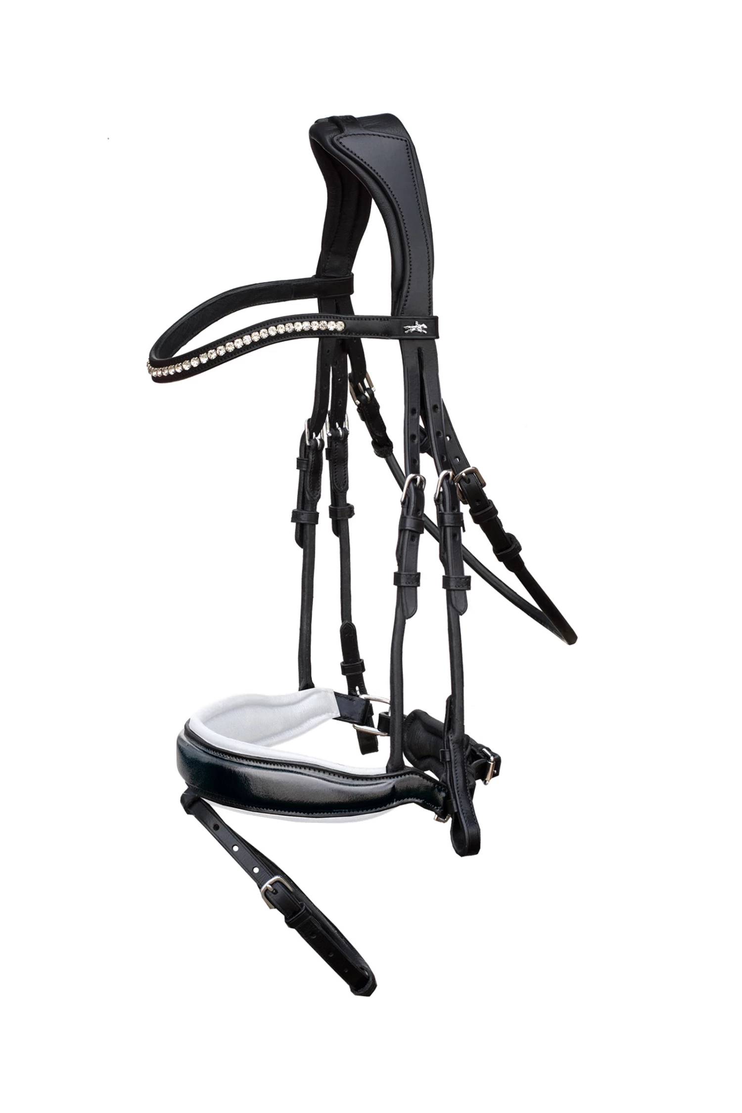 Schockemöhle Malibu Dressage Bridle With Crystal Detail 6 Schockemöhle Malibu Dressage Bridle With Crystal Detail - Image 4
