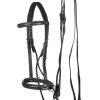 F.R.A. El Camin Bitless Bridle (System 5) W/ Soft Reins -Sports - Horse Equipment Shop 322894 BL 1