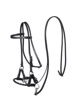 F.R.A. Pariba Sidepull (System 3) Woven Noseband, W/reins