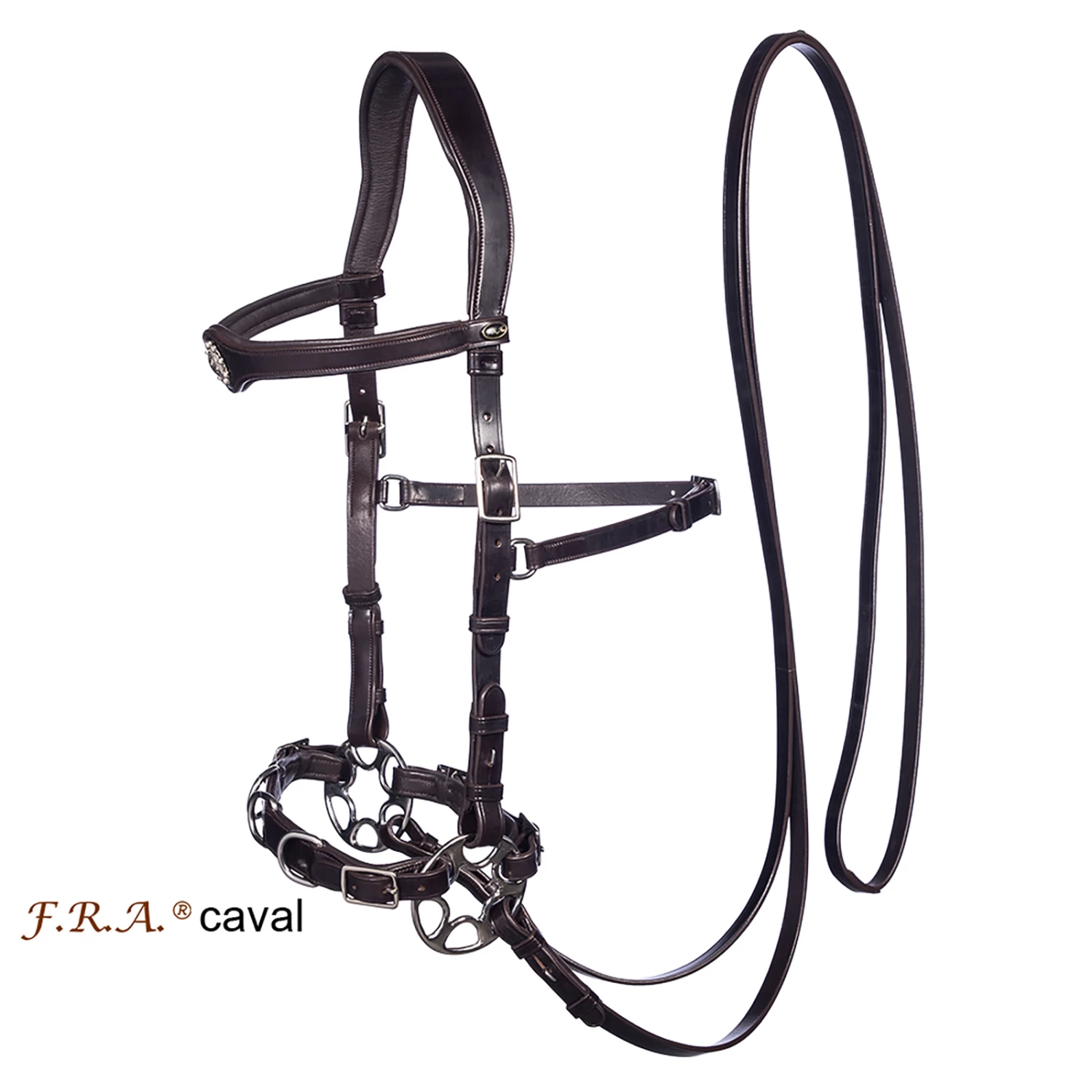 FRA Caval Compl. Cavemore Bridle (Syst.2) W/ Scissors & Reins 6 FRA Caval Compl. Cavemore Bridle (Syst.2) W/ Scissors & Reins - Image 4