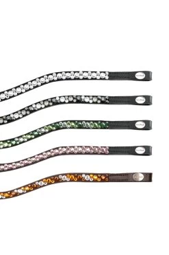 Kavalkade Sparkle Browband -Sports - Horse Equipment Shop 325237 BL GR 1
