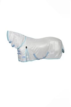Weatherbeeta Comfitec Essential Mesh II Fly Rug With Fixed Neck -Sports - Horse Equipment Shop 329554 WH LB 01