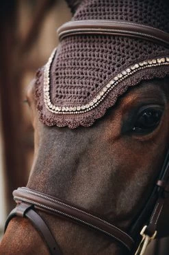 Kentucky Horsewear Fly Veil Wellington Stone & Pearl Soundless 15 Kentucky Horsewear Fly Veil Wellington Stone & Pearl Soundless -Sports - Horse Equipment Shop 329949 BR 2
