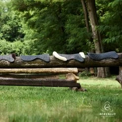 Acavallo Piuma Feather Light Pad & Front Riser -Sports - Horse Equipment Shop 332239 CDG 3