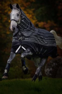 Horseware Amigo Bravo 12 Reflective Plus Turnout Rug With Detachable Neck, 250g