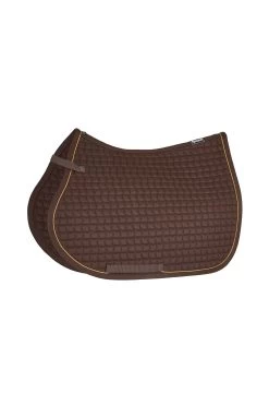 Eskadron Cotton Gold All Purpose Saddle Pad -Sports - Horse Equipment Shop 333375 DBR 1