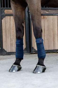 Kentucky Horsewear Pearls Polar Fleece Bandages -Sports - Horse Equipment Shop 334736 DB 3