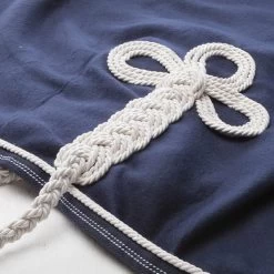 Kavalkade Cooler With Chest Bib -Sports - Horse Equipment Shop 335666 DB WH 4