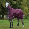 Weatherbeeta Comfitec Plus Dynamic II Combo Neck Turnout Rug, 0g -Sports - Horse Equipment Shop 335951 MDRE G WH 1