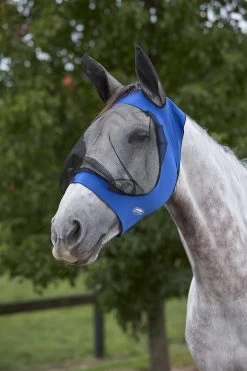 Weatherbeeta Deluxe Stretch Eye Saver With Ears -Sports - Horse Equipment Shop 338282 RB BL 1