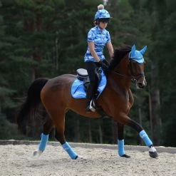 Weatherbeeta Prime Marble Flyhood -Sports - Horse Equipment Shop 338289 TUB WH 4