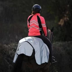 Weatherbeeta Reflective Wrap Around Exercise Sheet 10 Weatherbeeta Reflective Wrap Around Exercise Sheet -Sports - Horse Equipment Shop 338291 SI BL 4