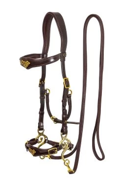 F.R.A. Imperial Hackamore Bridle, Shire -Sports - Horse Equipment Shop 340177 BR 1