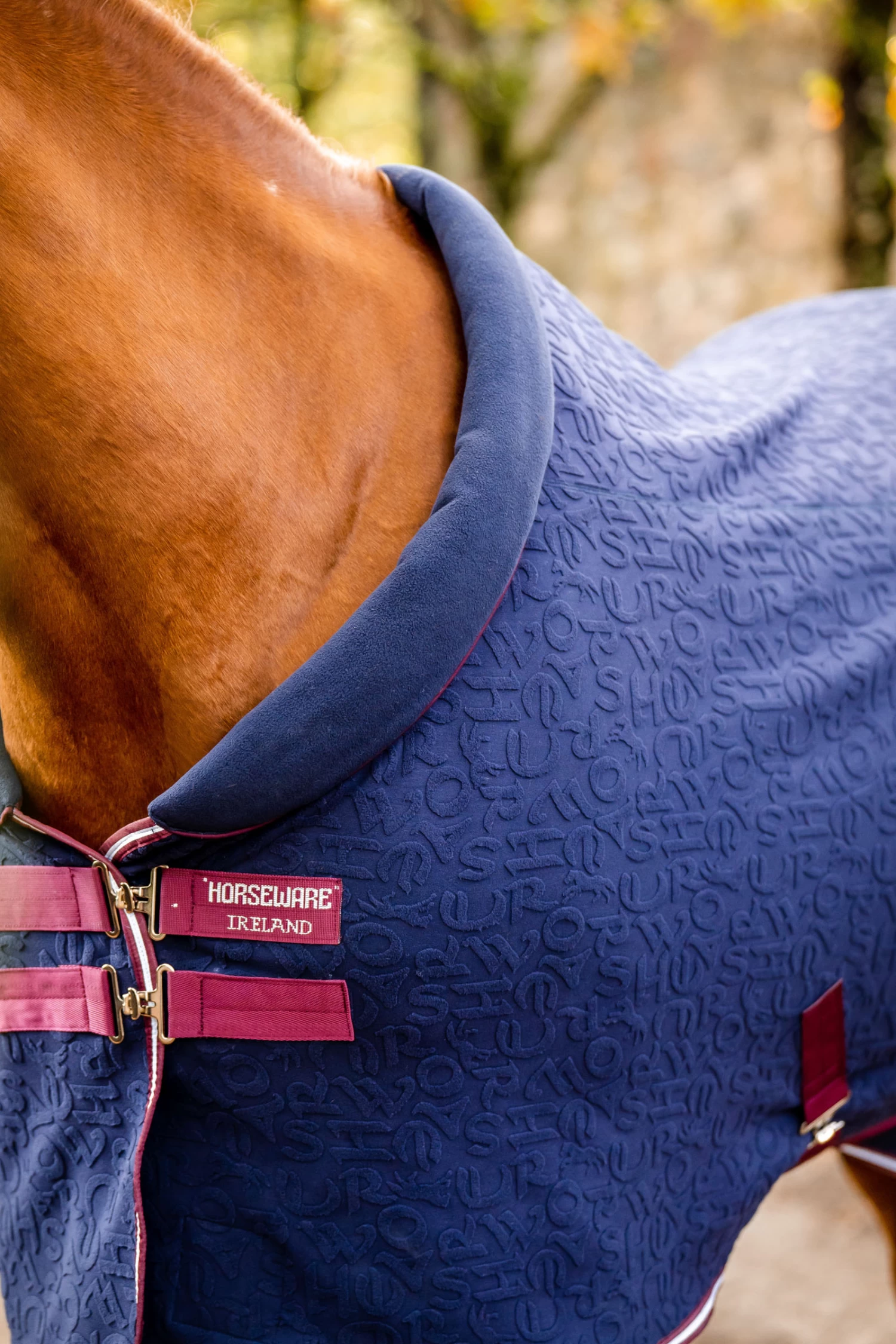 Horseware Embossed Cosy Neck Cooler 4 Horseware Embossed Cosy Neck Cooler - Image 2