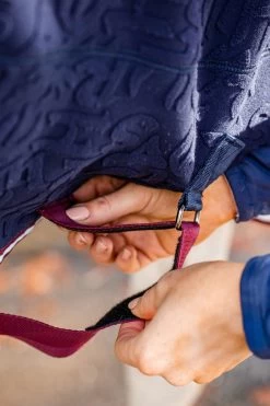 Horseware Embossed Jersey Cooler -Sports - Horse Equipment Shop 340952 DB BU 6