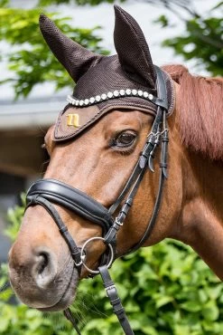 Back On Track Airflow Fly Hood -Sports - Horse Equipment Shop 342171 BR 2