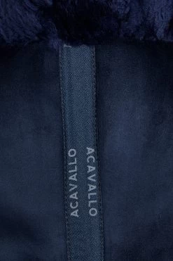 Acavallo Close Contact Memory Foam Halfpad With Sheepskin -Sports - Horse Equipment Shop 342257 B B 3