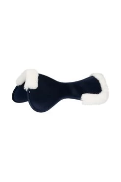 Acavallo Close Contact Memory Foam Halfpad With Sheepskin -Sports - Horse Equipment Shop 342257 B WH 1