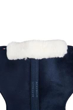 Acavallo Close Contact Memory Foam Halfpad With Sheepskin -Sports - Horse Equipment Shop 342257 B WH 3