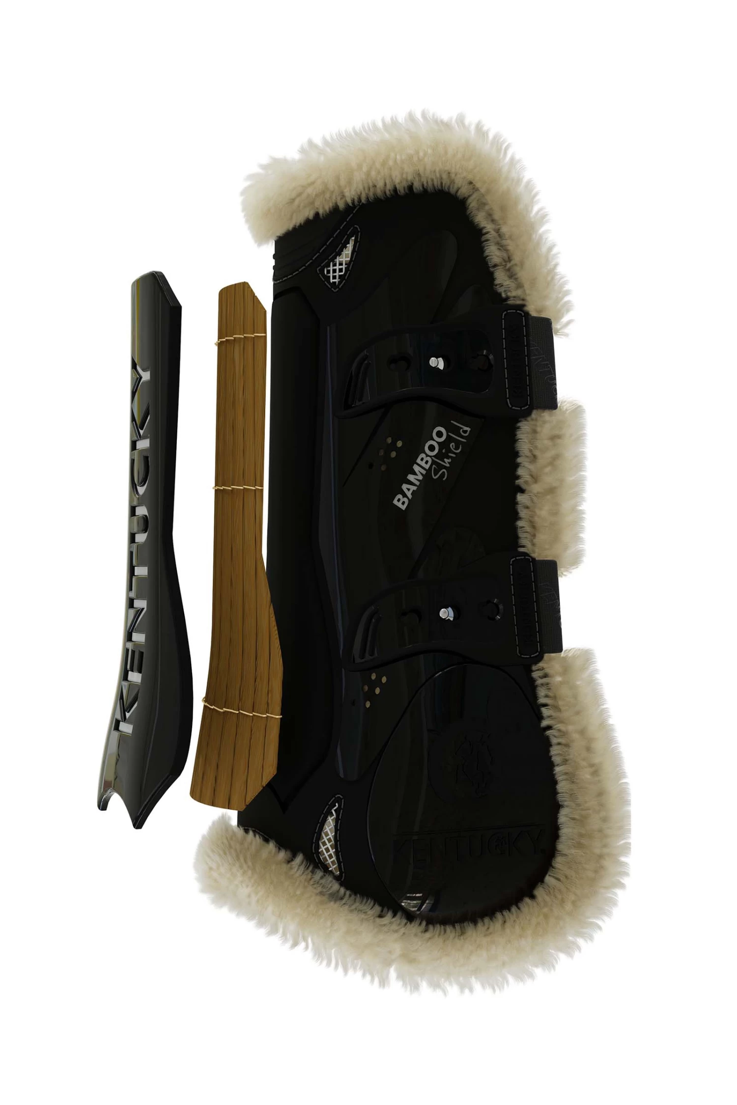 Kentucky Horsewear Vegan Sheepskin Bamboo Elastic Tendon Boots 5 Kentucky Horsewear Vegan Sheepskin Bamboo Elastic Tendon Boots - Image 3