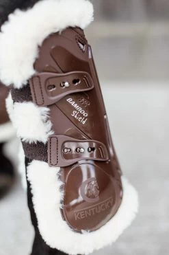 Kentucky Horsewear Vegan Sheepskin Bamboo Elastic Tendon Boots 34 Kentucky Horsewear Vegan Sheepskin Bamboo Elastic Tendon Boots -Sports - Horse Equipment Shop 342510 BR 6