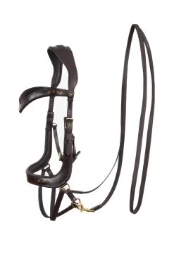 F.R.A. Glory System 4 Chin-Crossed Bitless Bridle -Sports - Horse Equipment Shop 343445 BR 2