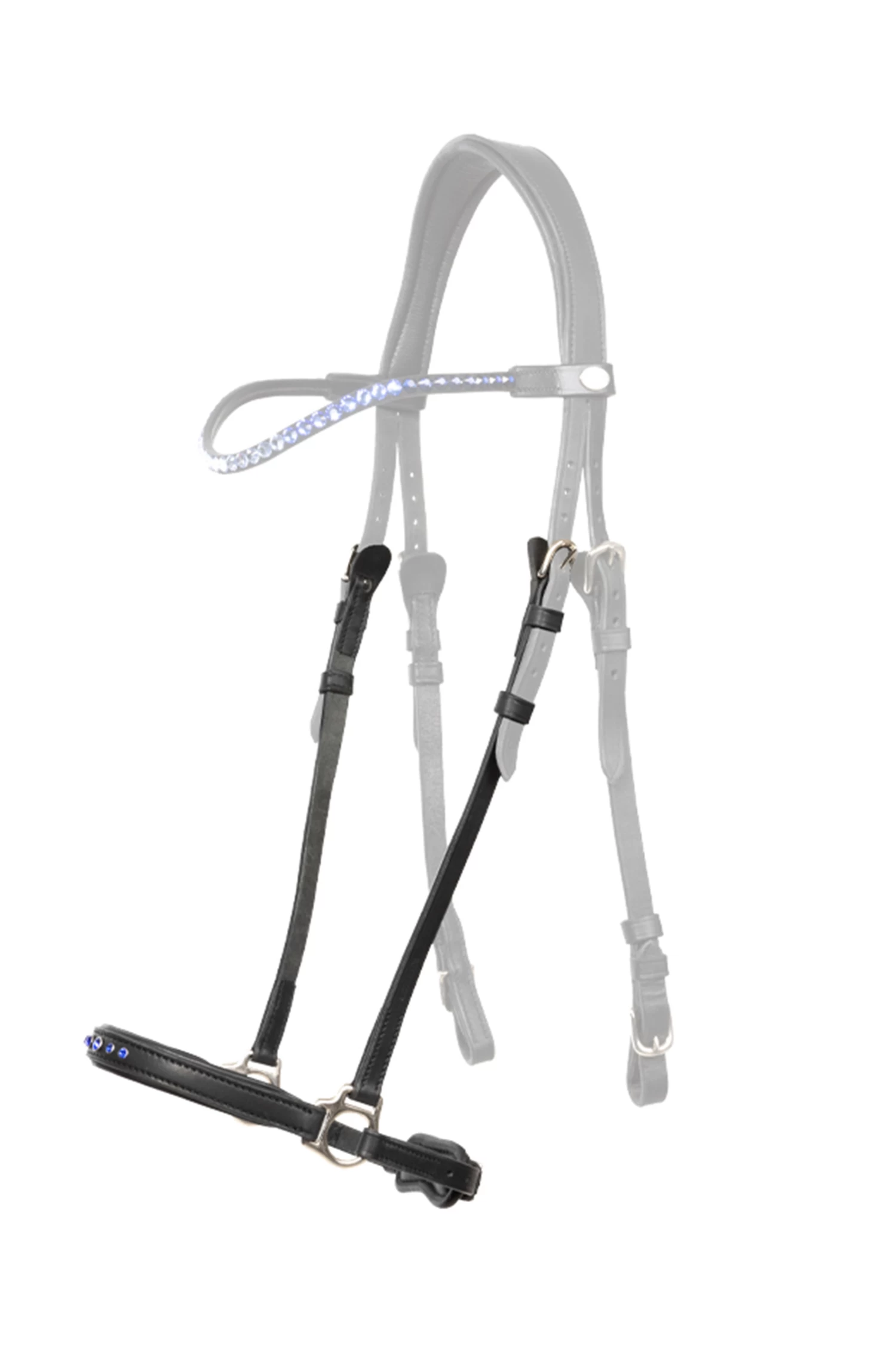 Kavalkade Kóngablár Dropped Noseband For Aradis Icelandic Bridle 3 Kavalkade Kóngablár Dropped Noseband For Aradis Icelandic Bridle