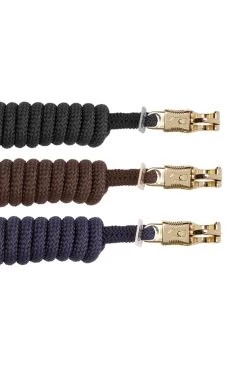Kavalkade Lead Rope With Brass Panic Hook -Sports - Horse Equipment Shop 344121 DB 1