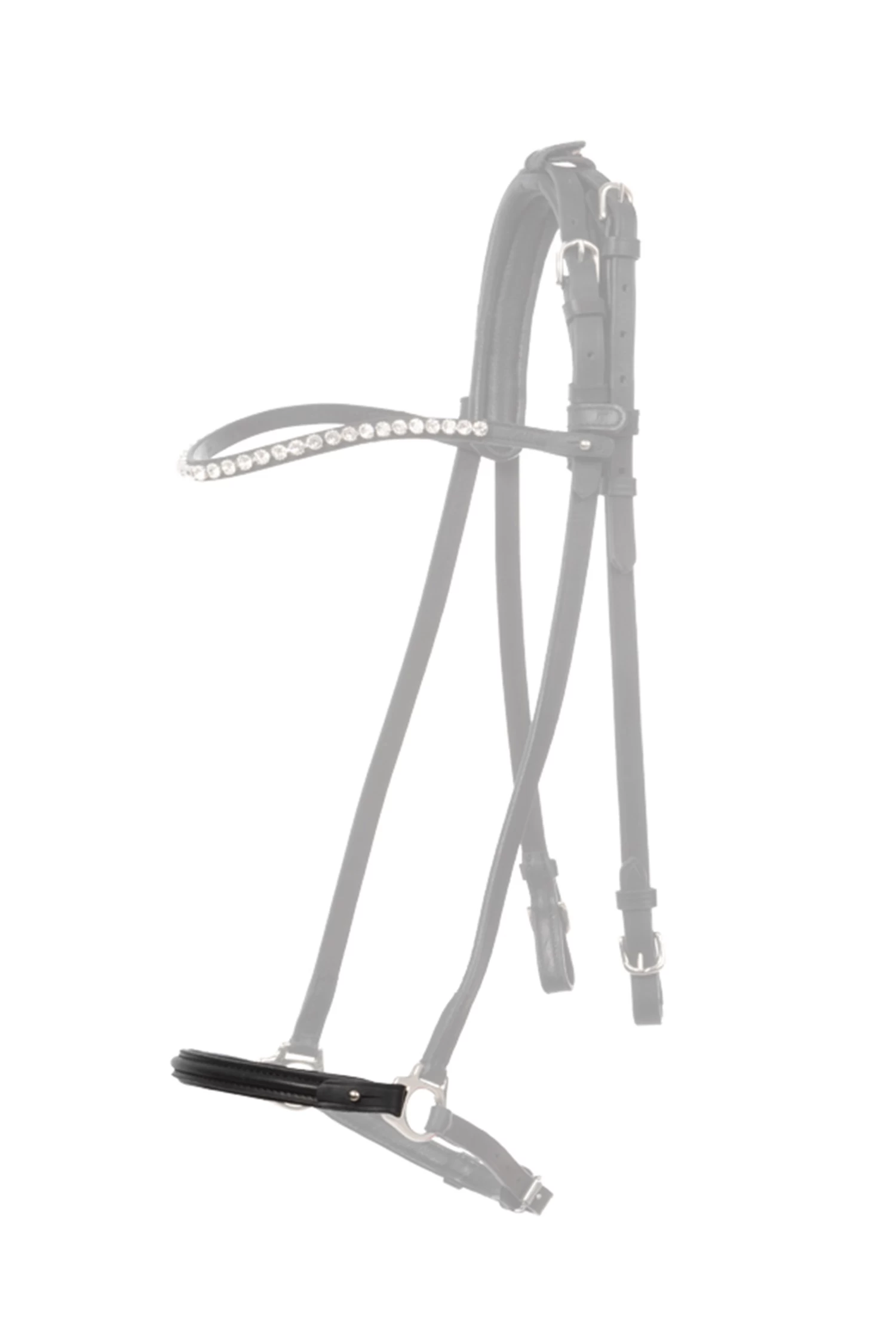 Kavalkade Svartur Dropped Noseband Piece For Kjartan Icelandic Bridle 3 Kavalkade Svartur Dropped Noseband Piece For Kjartan Icelandic Bridle