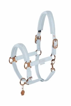 Eskadron Platinum 23 Double Pin Faux Leather Headcollar -Sports - Horse Equipment Shop 345446 PLB 01