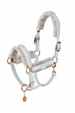 Eskadron Platinum 23 Double Pin Metallic Faux Leather Headcollar