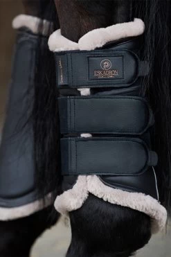 Eskadron Platinum 23 Faux Leather Faux Fur Tendon Boots -Sports - Horse Equipment Shop 345454 BL 02