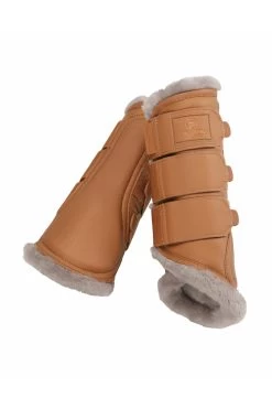Eskadron Platinum 23 Faux Leather Faux Fur Tendon Boots -Sports - Horse Equipment Shop 345454 CLBR 01